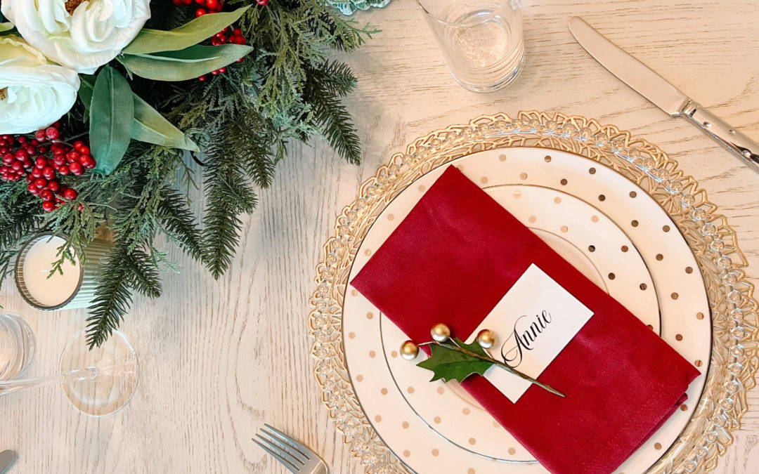 How to Create a Perfect Holiday Tablescape